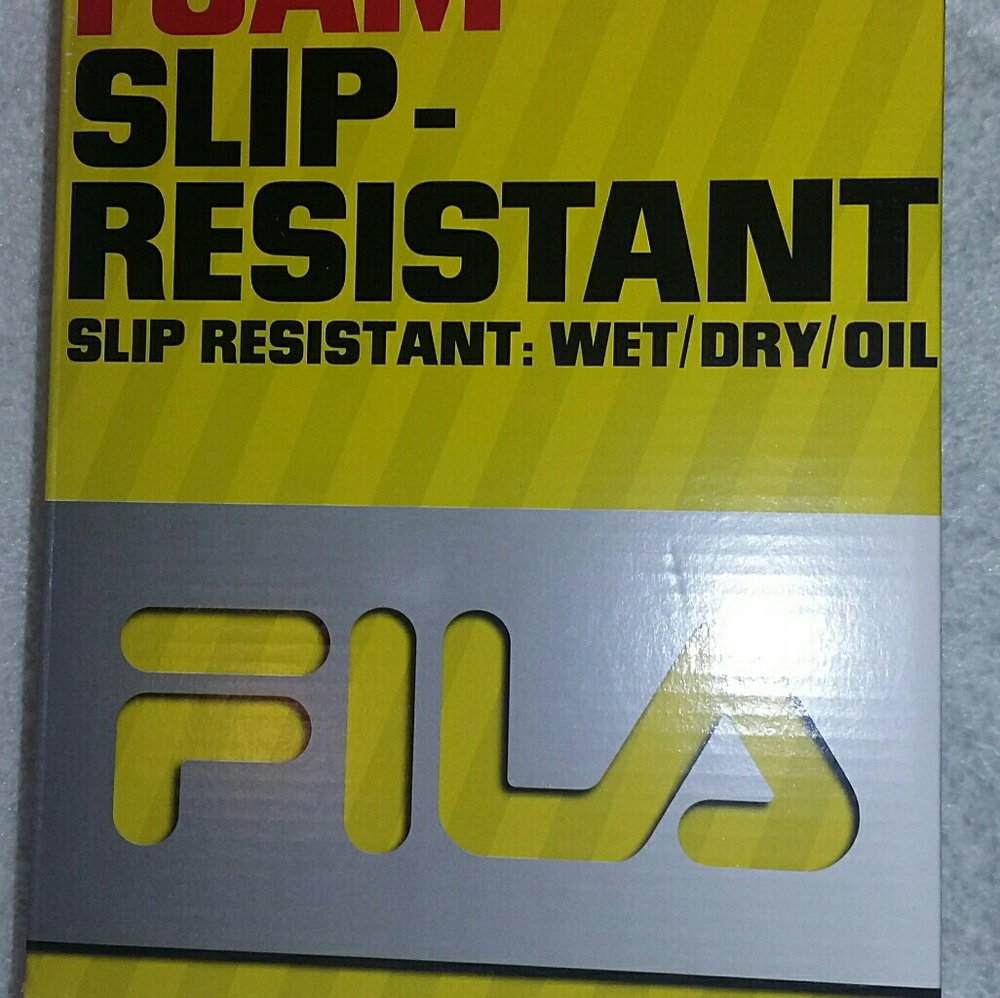 FILA Memory foam Slip-Resistant work shoes